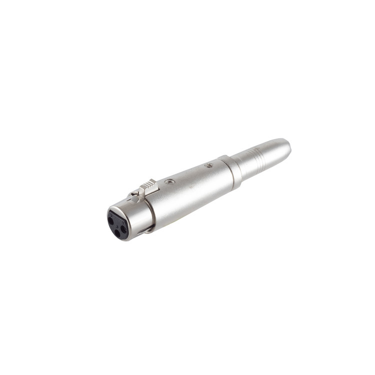 Cannon/XLR-Kupplung  Klinkenkup. 6,3 mm, Stereo